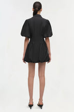 Load image into Gallery viewer, CLEO BALLOON PINTUCK MINI DRESS