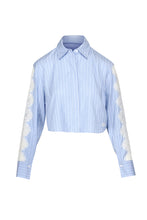Load image into Gallery viewer, RENATA CROPPED BUTTON DOWN