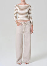 Load image into Gallery viewer, BRYNN DRAWSTRING TROUSER LINEN