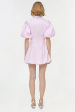 Load image into Gallery viewer, CLEO BALLOON PINTUCK MINI DRESS