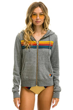 Load image into Gallery viewer, 5 STRIPE ZIP HOODIE