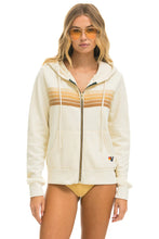 Load image into Gallery viewer, 5 STRIPE ZIP HOODIE