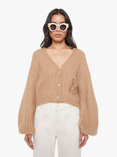 Load image into Gallery viewer, THE PUFFY SLEEVE VARSITY CARDIGAN