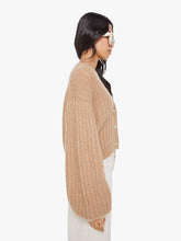 Load image into Gallery viewer, THE PUFFY SLEEVE VARSITY CARDIGAN