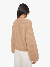 Load image into Gallery viewer, THE PUFFY SLEEVE VARSITY CARDIGAN