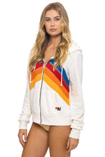 Load image into Gallery viewer, MOUNTAIN STITCH CHEVERON ZIP HOODIE