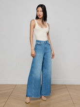 Load image into Gallery viewer, BEAU H/R T-SEAM WIDE LEG