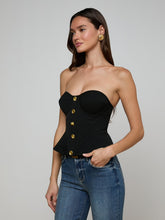 Load image into Gallery viewer, ANNA STRUCTURED PEPLUM CORSET