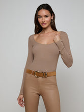 Load image into Gallery viewer, VANYA L/S SCOOP NK TOP