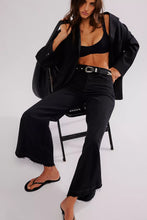 Load image into Gallery viewer, LE PALAZZO CROP RELEASE HEM