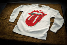 Load image into Gallery viewer, ROLLING STONES CRYSTAL PATCH CREW FLEECE