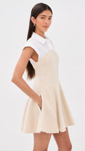 Load image into Gallery viewer, SUNDAE LINEN MINI DRESS