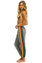 Load image into Gallery viewer, 5 STRIPE WOMENS SWEATPANTS