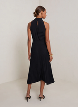 Load image into Gallery viewer, RENZO PLEATED MIDI DRESS
