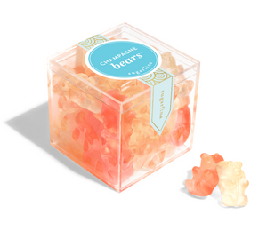 Champagne Bears Candy Cube