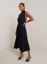 Load image into Gallery viewer, RENZO PLEATED MIDI DRESS