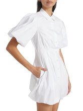 Load image into Gallery viewer, CLEO BALLOON PINTUCK MINI DRESS
