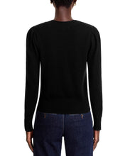 Load image into Gallery viewer, SOLENE CASHMERE CARDIGAN W/ RHINESTONES

