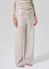 Load image into Gallery viewer, BRYNN DRAWSTRING TROUSER LINEN
