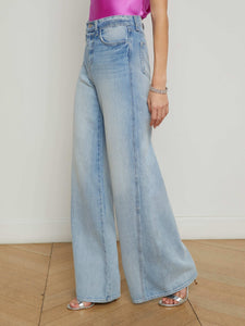 BEAU H/R WIDE LEG