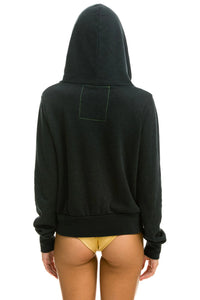 5 STRIPE ZIP HOODIE