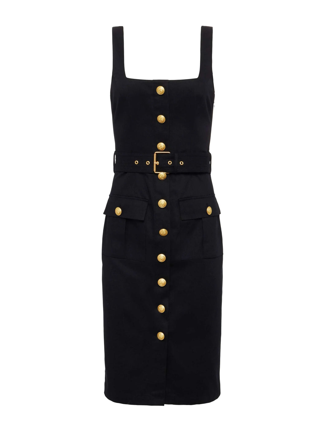 IDY BUTTON FRONT DRESS