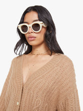 Load image into Gallery viewer, THE PUFFY SLEEVE VARSITY CARDIGAN
