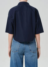 Load image into Gallery viewer, FRANCES CROPPED CAPE BUTTON UP
