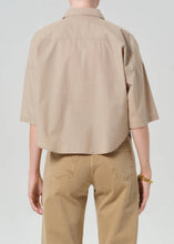 Load image into Gallery viewer, FRANCES CROPPED CAPE BUTTON UP
