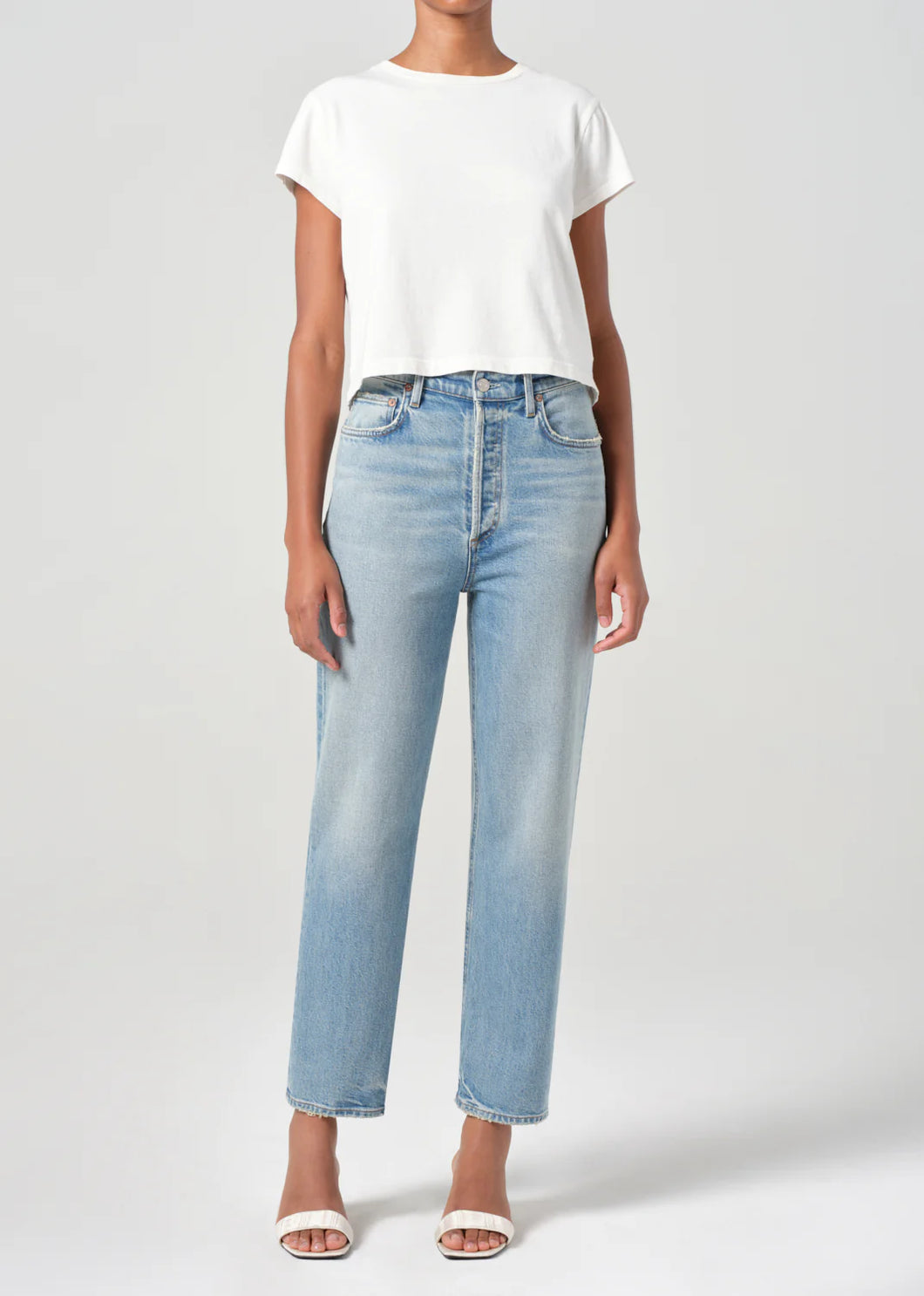 90s PINCH WAIST CROP