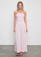 Load image into Gallery viewer, COTTON BANDEAU DRESS
