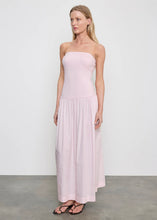 Load image into Gallery viewer, COTTON BANDEAU DRESS
