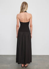 Load image into Gallery viewer, COTTON HALTER DRESS
