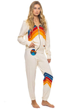 Load image into Gallery viewer, MOUNTAIN STITCH CHEVERON ZIP HOODIE
