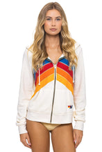 Load image into Gallery viewer, MOUNTAIN STITCH CHEVERON ZIP HOODIE
