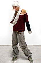 Load image into Gallery viewer, MATTE/SATIN LOOSE DRAWCORD BIGGY PANT
