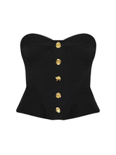 Load image into Gallery viewer, ANNA STRUCTURED PEPLUM CORSET
