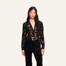 Load image into Gallery viewer, LAURENT VELVET BLOUSE
