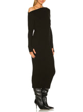 Load image into Gallery viewer, KNIT SLOUCH DRESS

