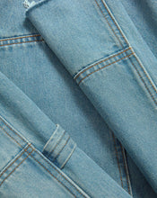 Load image into Gallery viewer, TAYLOR WIDE LEG JEAN WITH CHAPS
