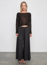 Load image into Gallery viewer, COTTON CROPPED PALAZZO PANT
