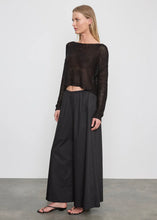 Load image into Gallery viewer, COTTON CROPPED PALAZZO PANT
