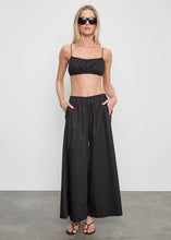 Load image into Gallery viewer, COTTON CROPPED PALAZZO PANT
