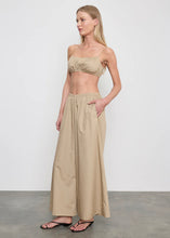 Load image into Gallery viewer, COTTON CROPPED PALAZZO PANT
