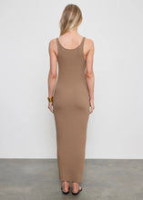 Load image into Gallery viewer, MILITARY RIB SLIM TANK DRESS
