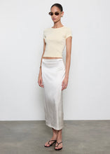 Load image into Gallery viewer, SUPIMA BABY RIB CROPPPED TEE
