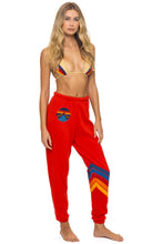 Load image into Gallery viewer, ALL SEASONS CIRCLE CHEVRON WOMENS SWEATPANTS

