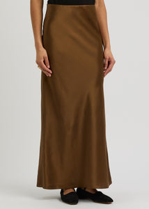 COLUMN MAXI SKIRT