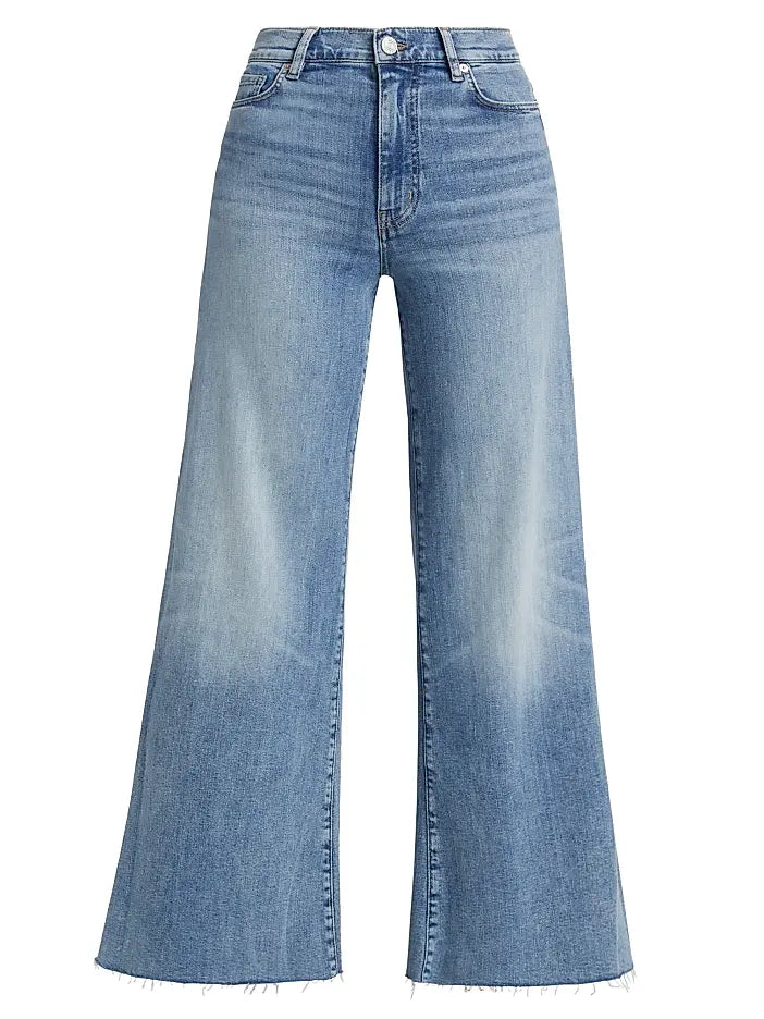 LE PALAZZO CROP RAW FRAY