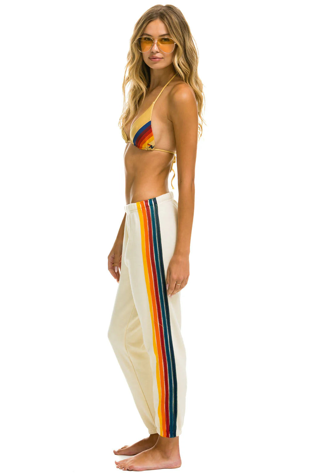 5 STRIPE WOMENS SWEATPANTS